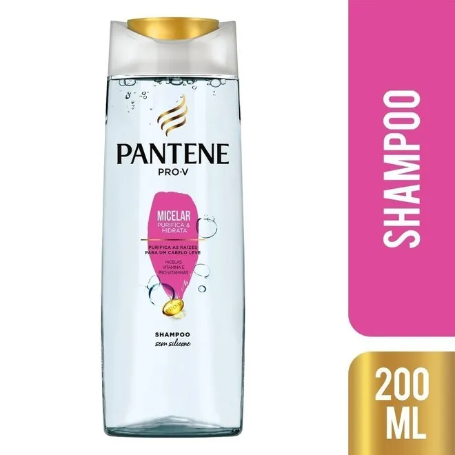 Shampoo Pro-V Micelar Purifica & Hidrata 200ml - PANTENE