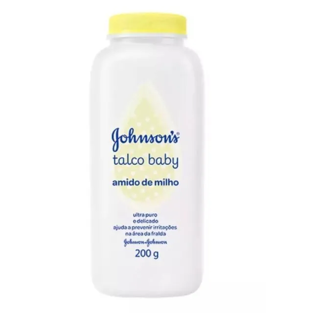 Talco Infantil Johnson"S Baby Amido De Milho 200G