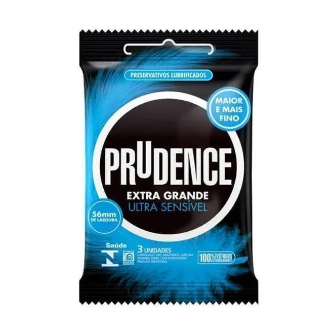 Preservativo Prudence Ext Gr Utl Sens 3Unidades
