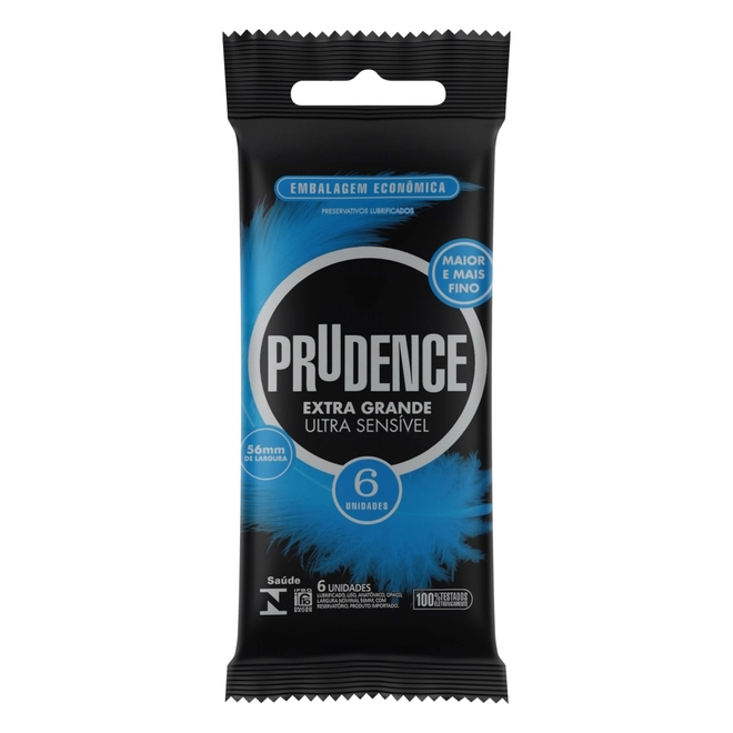 Preservativo Prudence Ext Gr Utl Sens 6Unidades