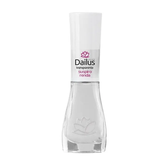 Esmalte Transparente Suspiro Renda com 8ml - DAILUS