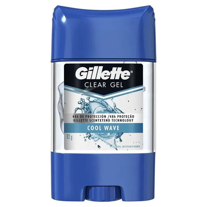 Desodorante Gillette Stick Clear Gel Cool Wave 82g