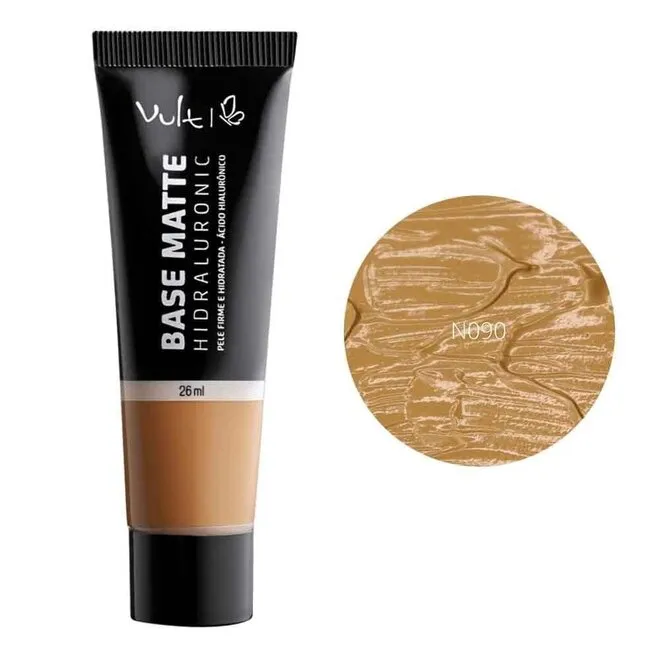 Base Liquida Matte Vult Hidraluronic N090 26ml