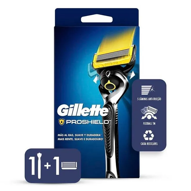 Aparelho De Barbear Gillette Fusion Proshield 1Un