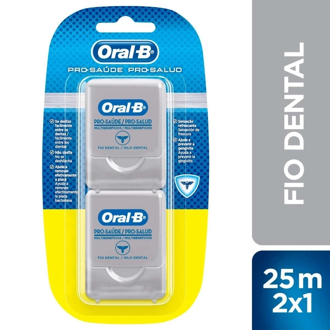 Fio Dental Pro Saude 25mt Leve2Pague1 - ORAL-B
