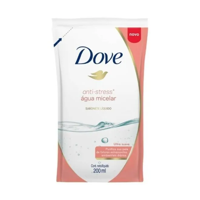 Refil Sabonete Líquido Dove Anti-Stress Micelar Com 200 ml