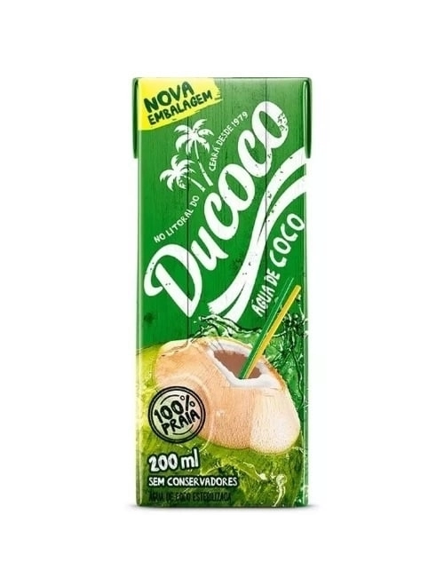 AGUA DE COCO DUCOCO NATURAL 200ML
