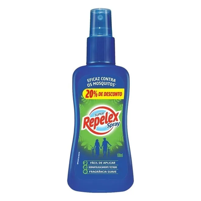 Repelente Repelex 20% Desconto 100ml