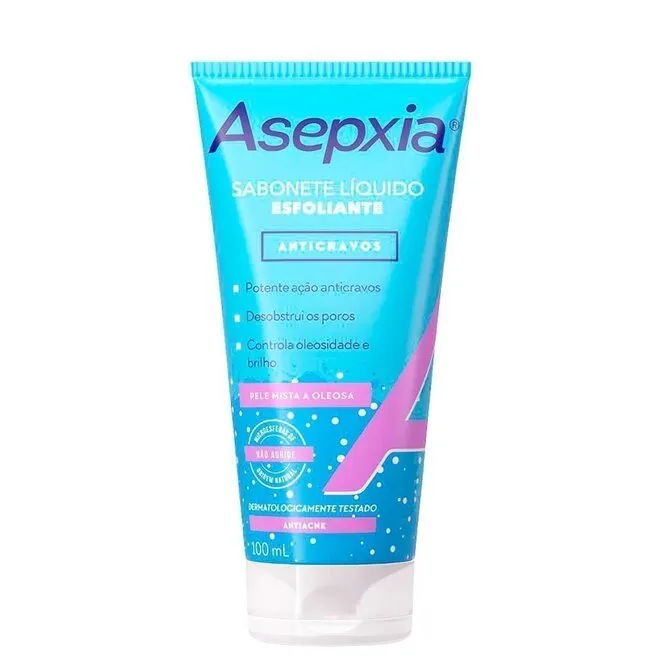 Sabonete Líquido Asepxia Esfoliante 100ml