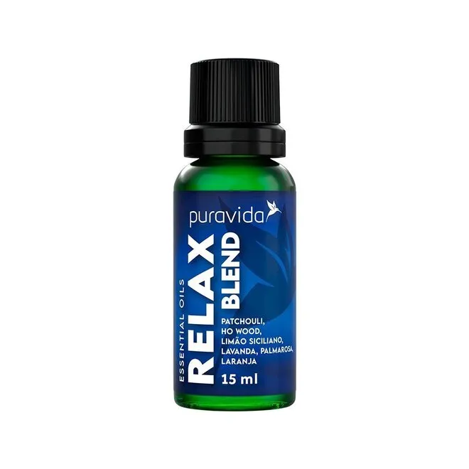 Óleo Relax Blend Puravida 15Ml