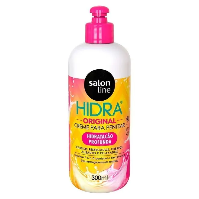 Creme Para Pentear Salon Line Hidra Original com 300ml