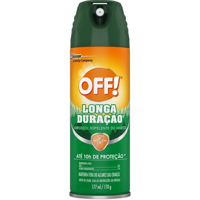 Repelente Off Longa Duracao Aero 177ml