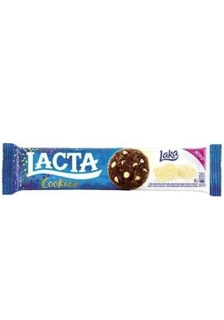 Biscoito Cookie Laka Lacta 80G