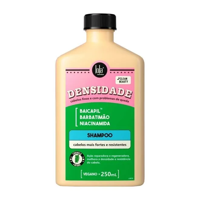 Shampoo Lola Cosmetics Densidade Frasco 250ml