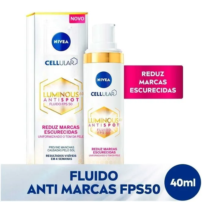 Fluido NIVEA Cellular Luminous 630 FPS 50 40ml
