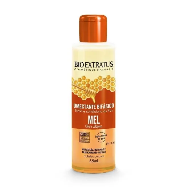 Tratamento Bio Extratus Umectante Bifásico Mel 55ml