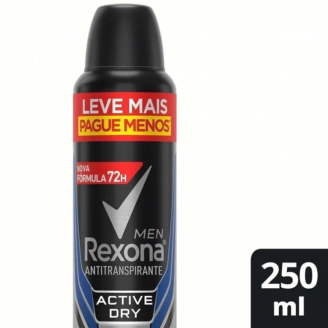 Desodorante Aerosol Men Rexona Ap Act Dry 250ml