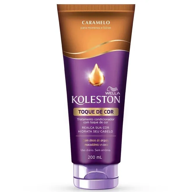 Koleston Condicionador Caramelo Toque de Cor 200ml