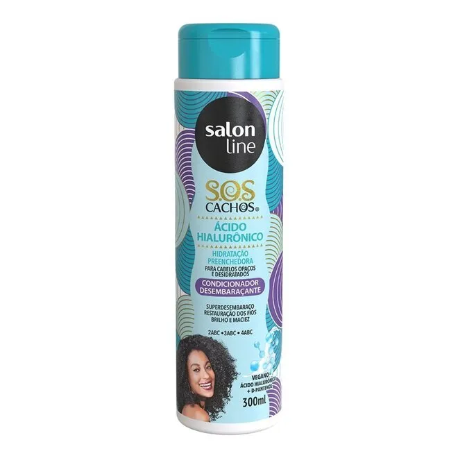 Condicionador Sos Salon Line Ácido Hialurônico 300ml