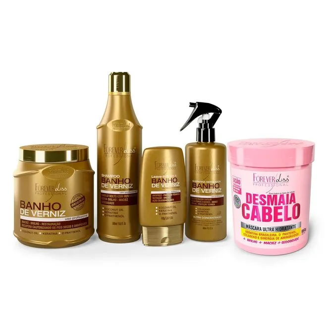 Banho De Verniz Forever Liss 1Kg