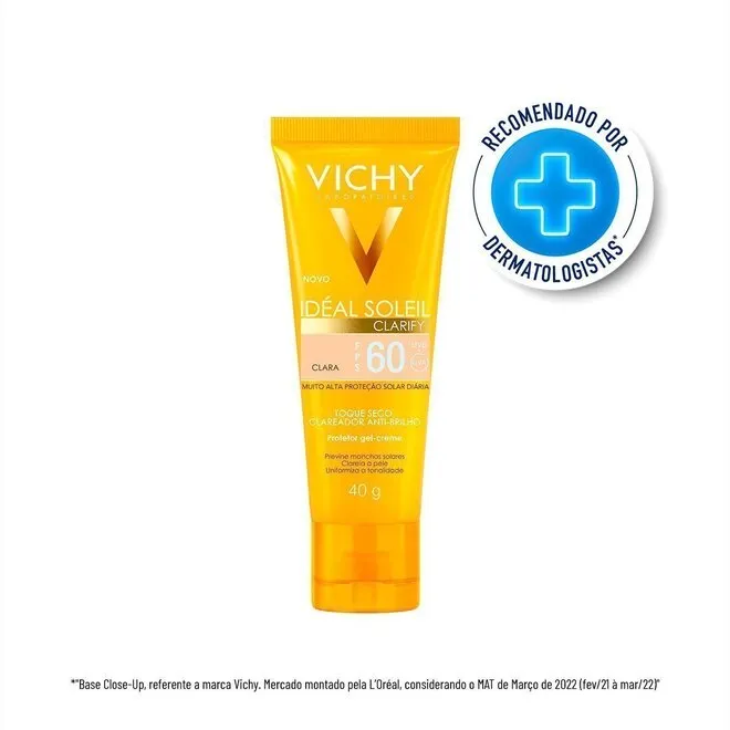 Vichy Clarify Clara FPS 60 40g - IDÉAL SOLEIL
