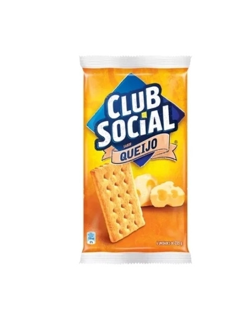 Biscoito Salgado Mix de Queijos 141g - CLUB SOCIAL