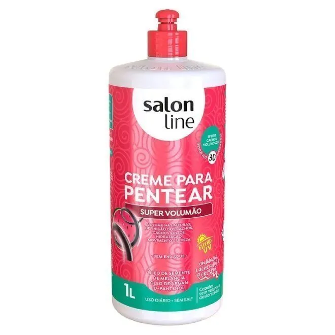 Creme de Pentear Salon Line Super Volumão 1L