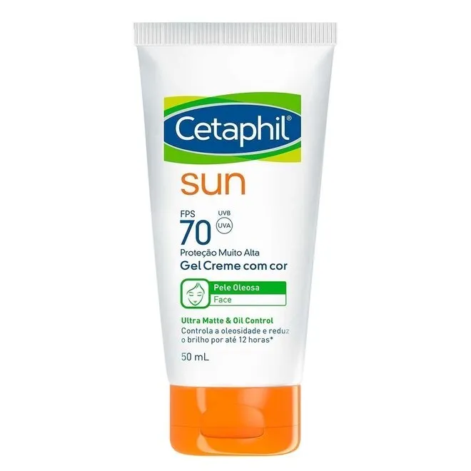 Protetor Solar Cetaphil Sun Gel Fps70 Cor50Ml(Gdm)