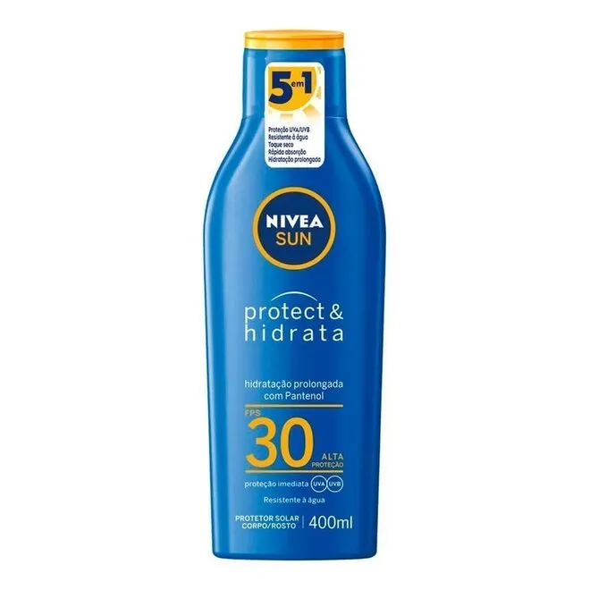 Protetor Solar FPS30 Nivea Sun Protect&Hidrata Frasco 400ml