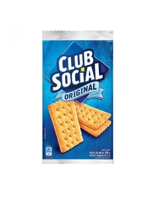 Biscoito Regular Original Club Social 144G