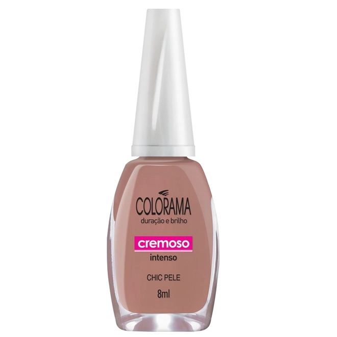 Esmalte Colorama Cremoso Intenso Chic Pele 8 ml