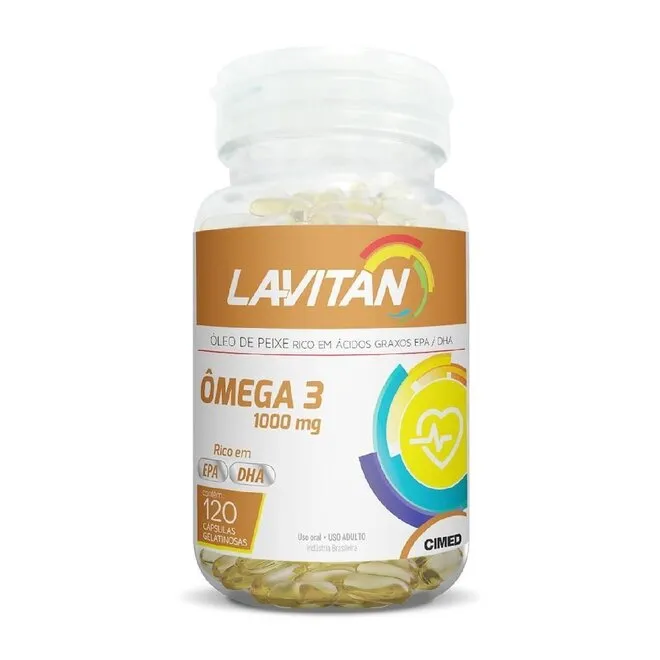 Lavitan Omega 3 120 Cápsulas