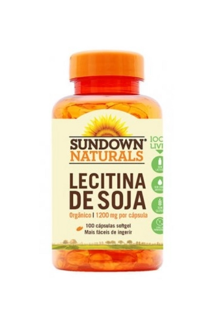 Lecitina de Soja 1200mg 180 Cápsulas - DIVINA SUNDOWN