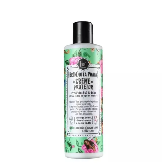 Creme Protetor Lola Bem Dita Praia Pré Pós Sol Mar 250G