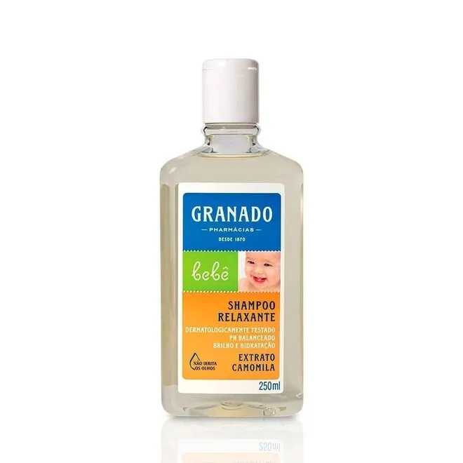 Shampoo Camomila Granado Bebê Frasco 250ml
