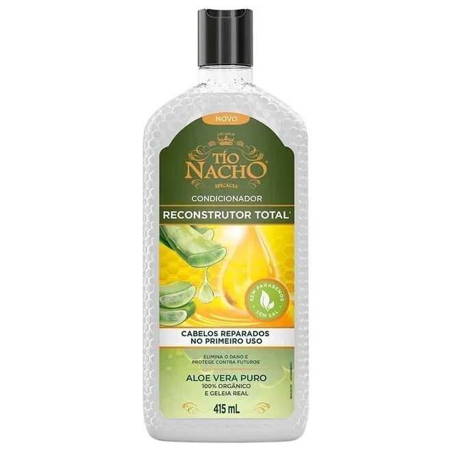 Condicionador Tio Nacho Reconstrutor Total com 415ml
