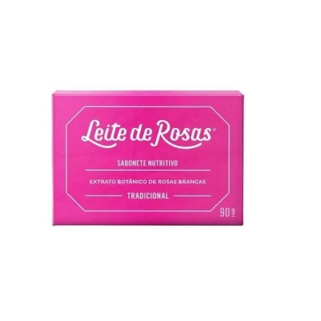 Sabonete Leite de Rosas Tradicional 90g