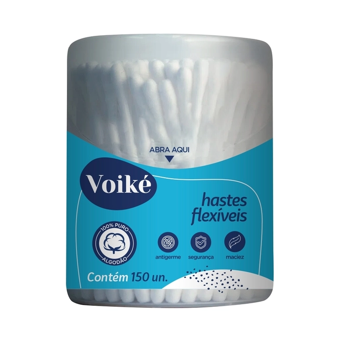 Hastes Flexíveis Voiké 150Un