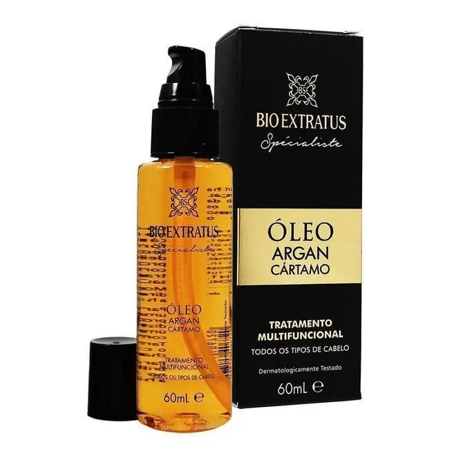 Oleo Bio Extratamentous De Argan E Cartamo 60ml