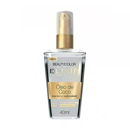Óleo de Coco Beautycolor E.lixir Frasco 40ml