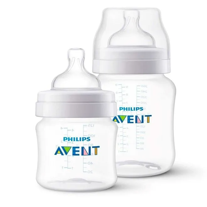 Kit 2 Mamadeira Ant Colic 125ml E 260ml