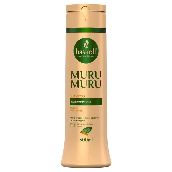 Shampoo Haskell Murumuru Embalagem 300Ml