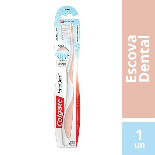 Escova de Dente Colgate PerioGard Extra Macia