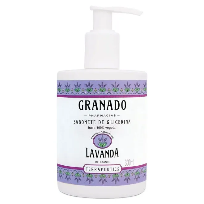 Sabonete Líquido Granado Terrapeutics Lavanda 300 ml