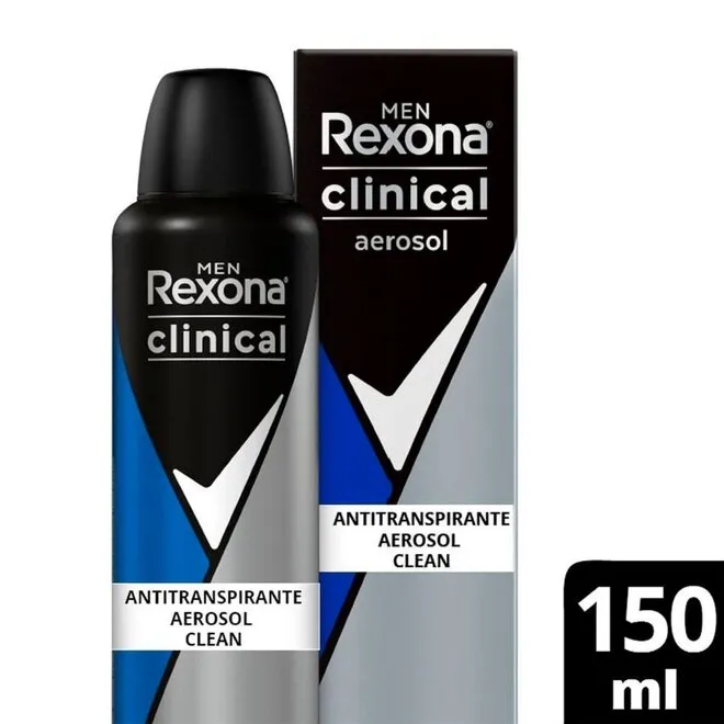 Desodorante Aerosol Rexona Clin Clean 91g