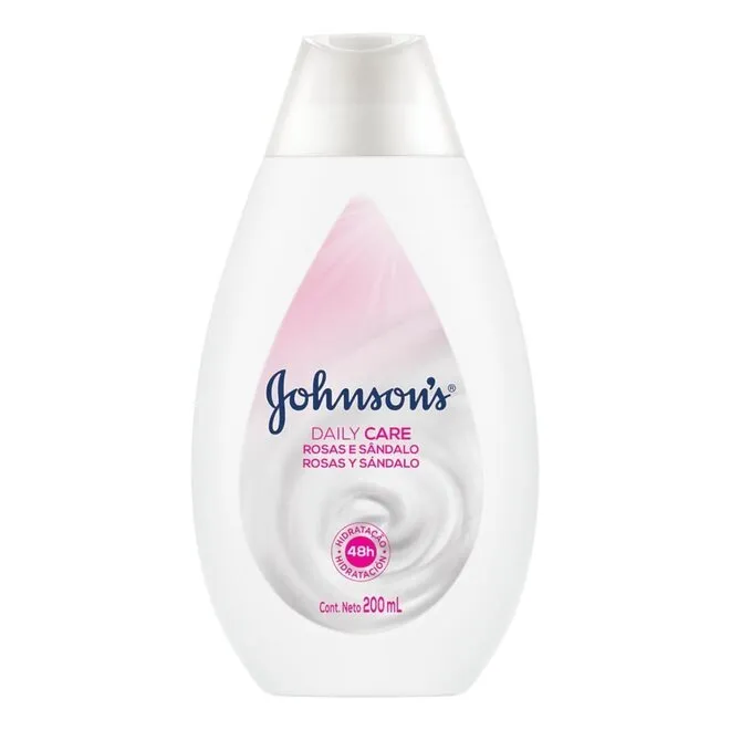 Loção Hidratante Johnsons Rosas E Sandalo 200ml