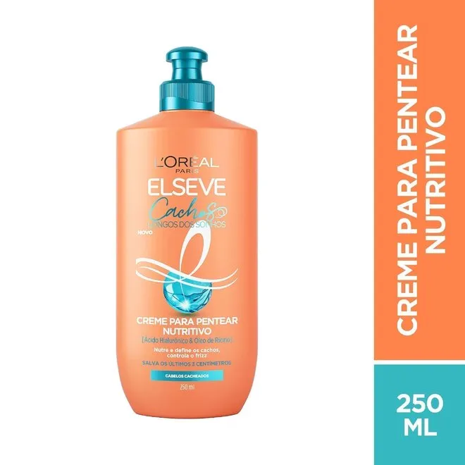 Creme De Pentear Cachos Dos Sonhos Elseve 250 ml
