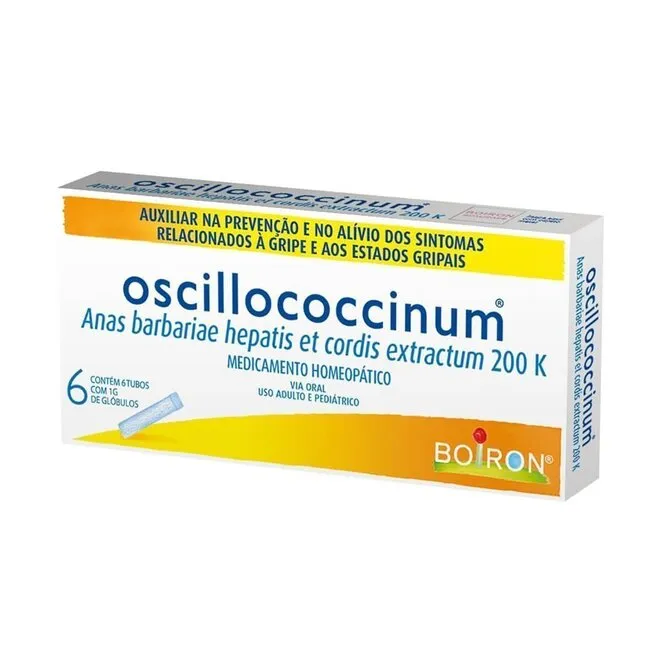 Oscillococcinum 200k 6 tubos de 1g - BOLRON