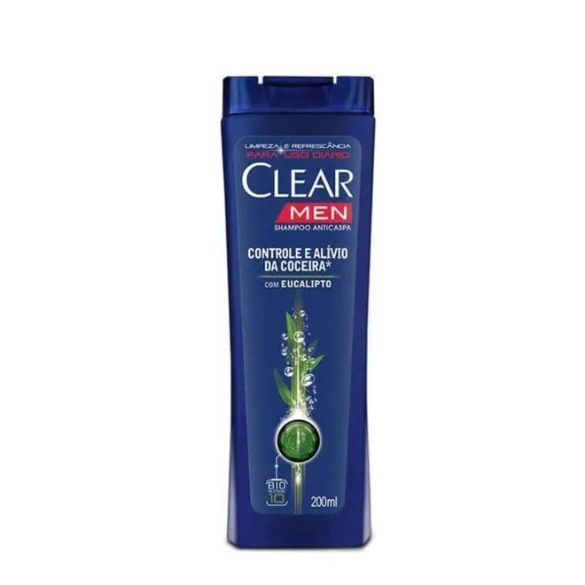 Shampoo Anticaspa Clear Sports Frasco 200ml
