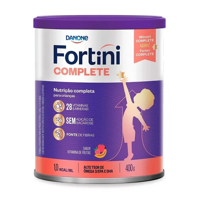 Fortini Complete Sabor Vitamina de Frutas Com 400g